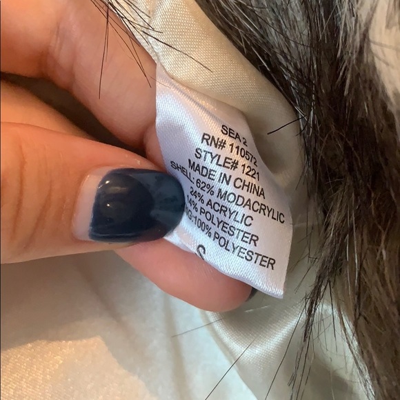 sOLD Twelfth Street by Cynthia Vincent faux fur jacket - Picture 10 of 10